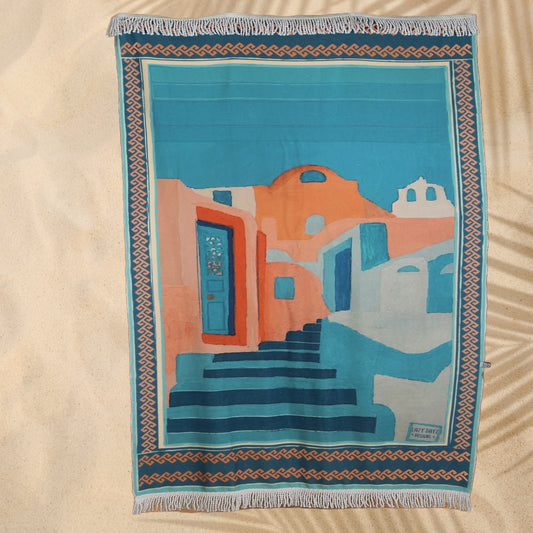 Diotima Milos Beach Towel