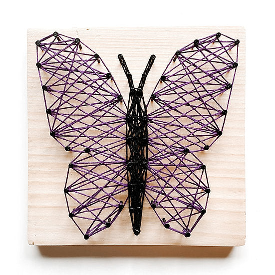 Small String Art Kit - Butterfly Knot Really Art