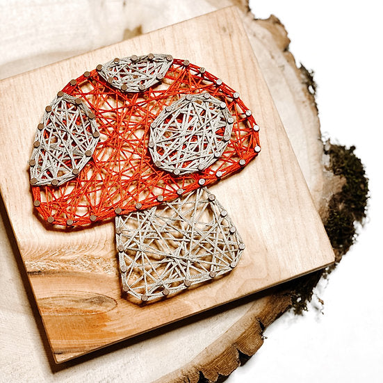 Small String Art Kit - Mushroom – Windseeker