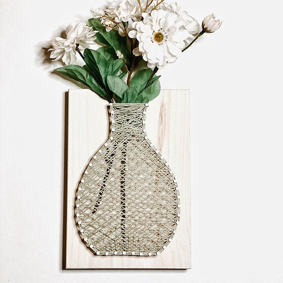 Medium String Art Kit - Vase