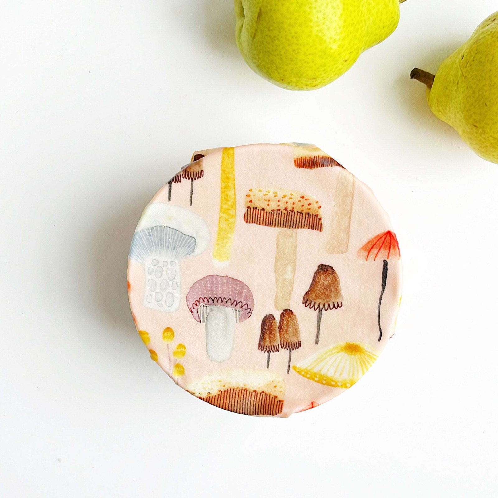 Beeswax Food Wraps - Shrooms