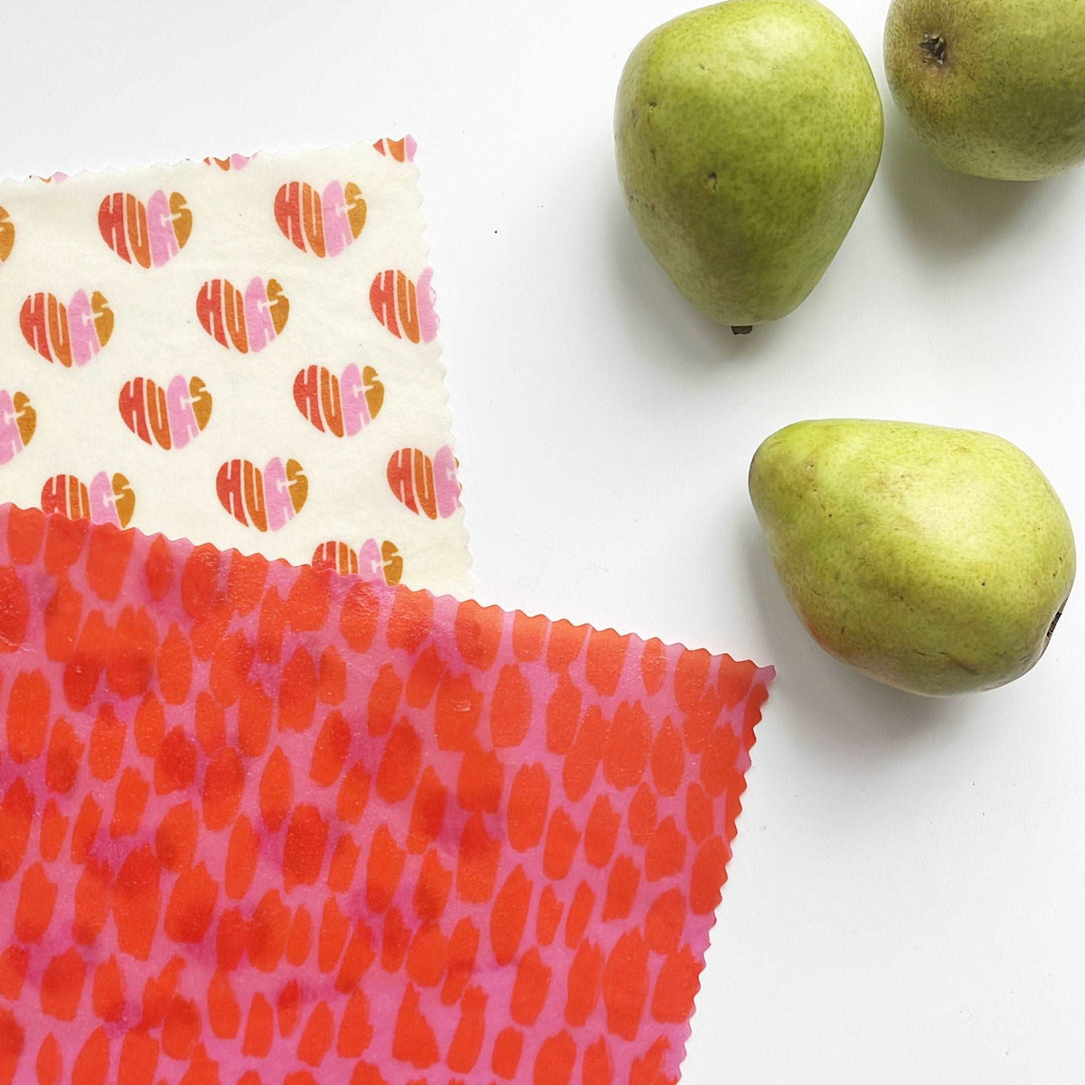 Beeswax Food Wraps - Valentine Set