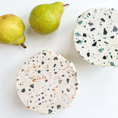 Beeswax Food Wraps - Terrazzo Set Bee Nice