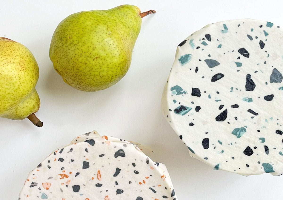 Beeswax Food Wraps - Terrazzo Sky