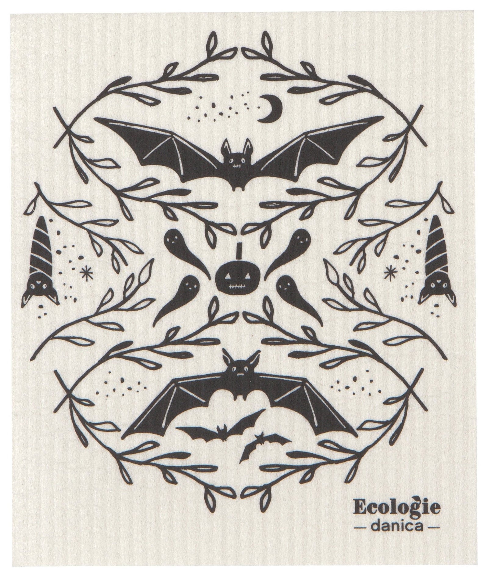 Swedish Dishcloth - Halloween