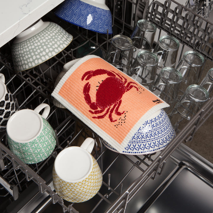 Swedish Dishcloth - Crab