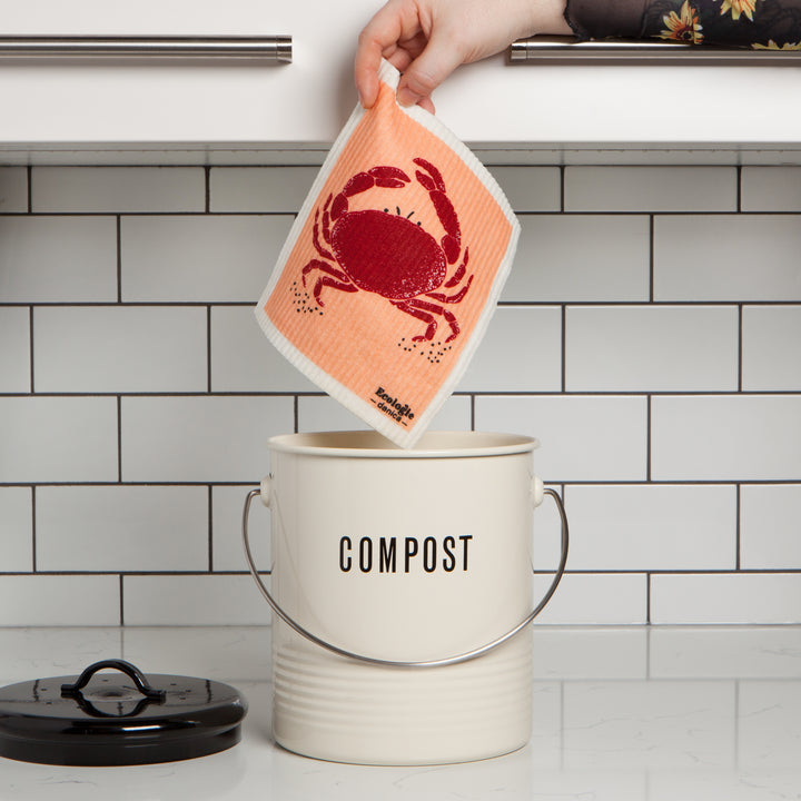 Swedish Dishcloth - Crab