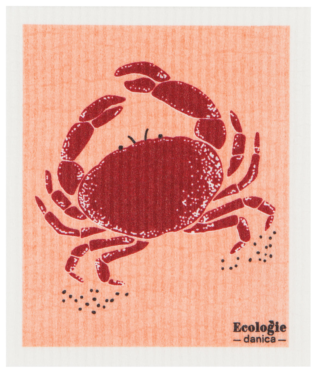 Swedish Dishcloth - Crab