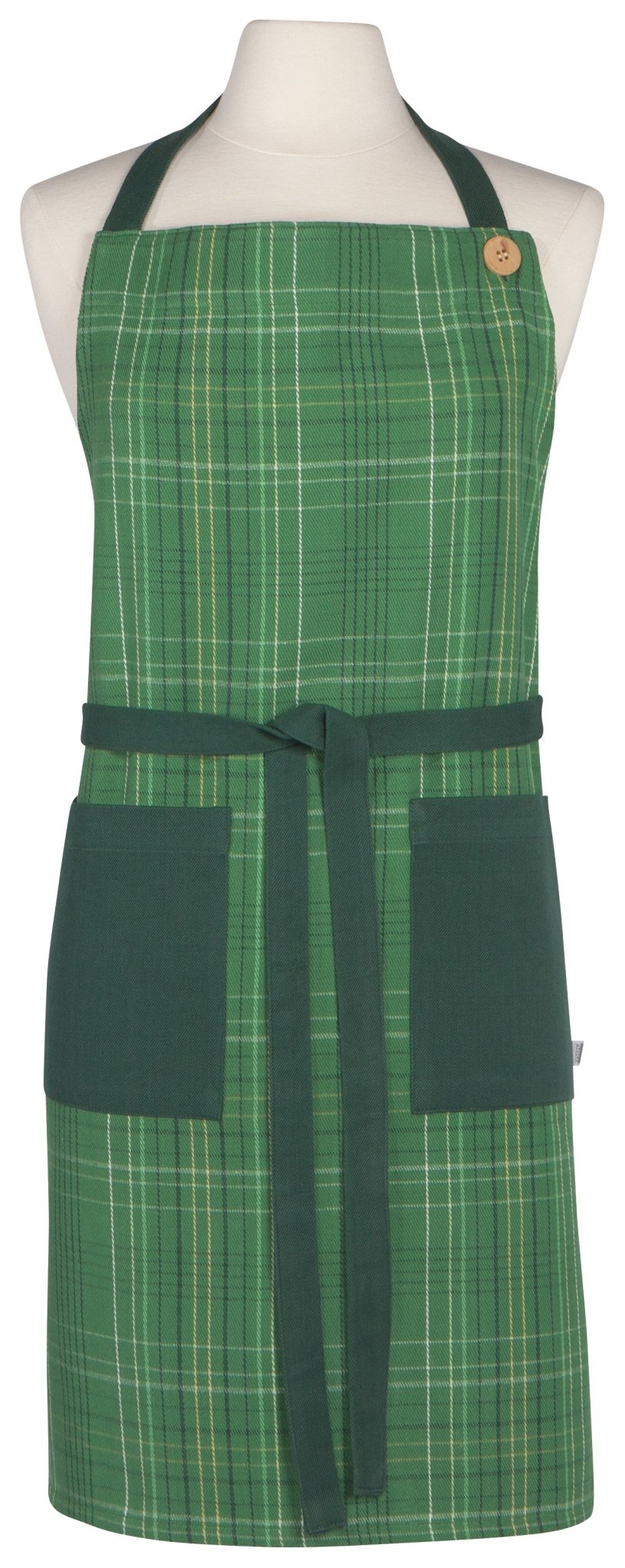 Woods Plaid Spruce Apron