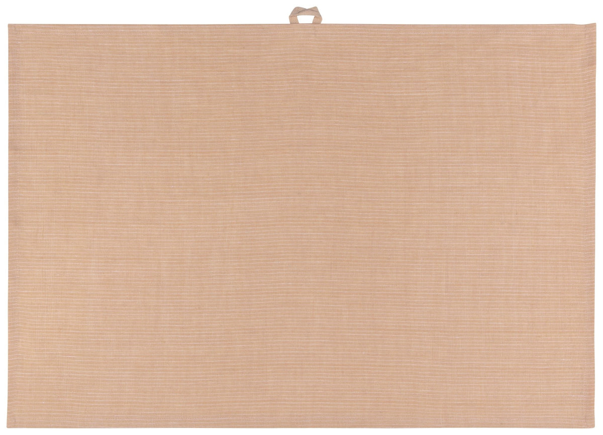 Pinstripe Linen Dishtowel - Nectar