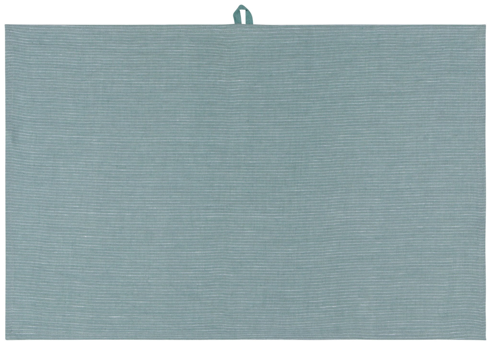 Pinstripe Linen Dishtowel - Lagoon