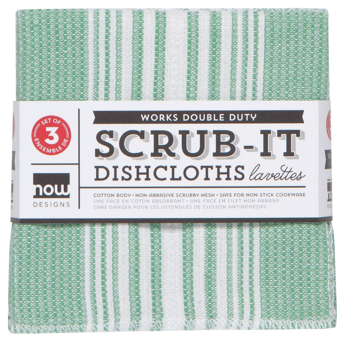 Scrub - It Greenbriar Dishcloths Set of 3