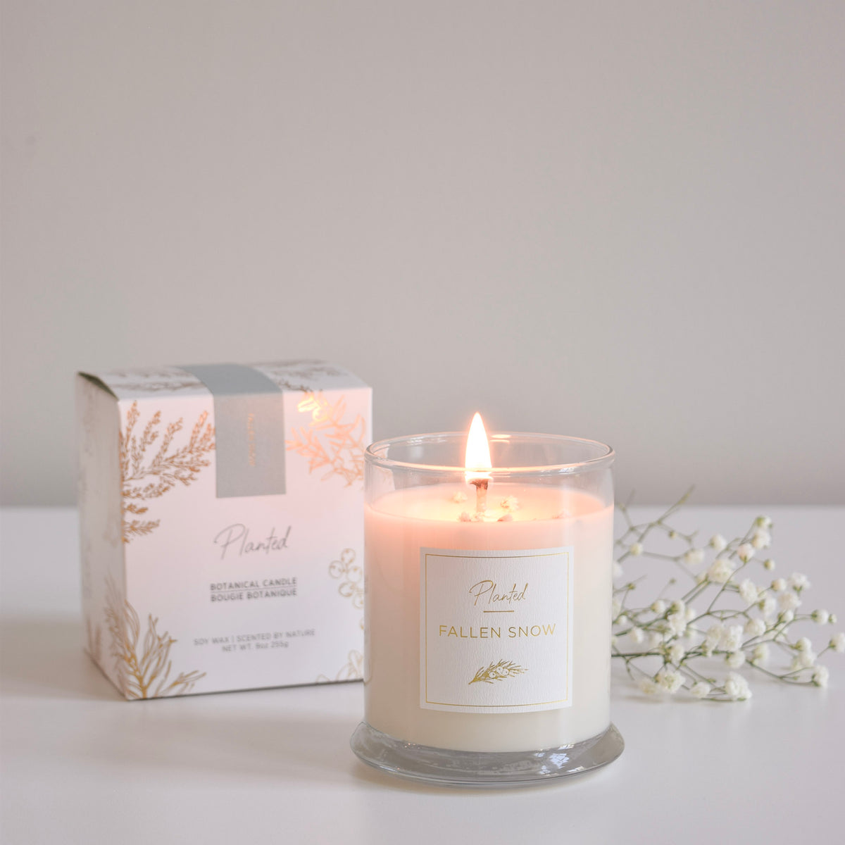 Fallen Snow Soy Wax Candle