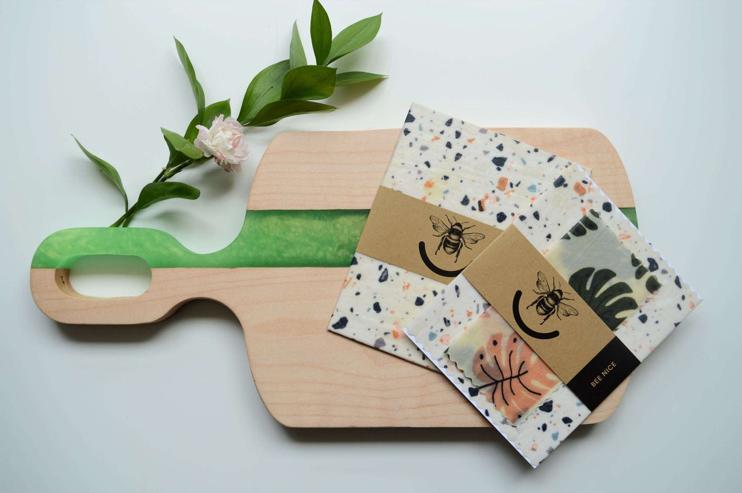 Beeswax Food Wraps - Terrazzo Earth Bee Nice