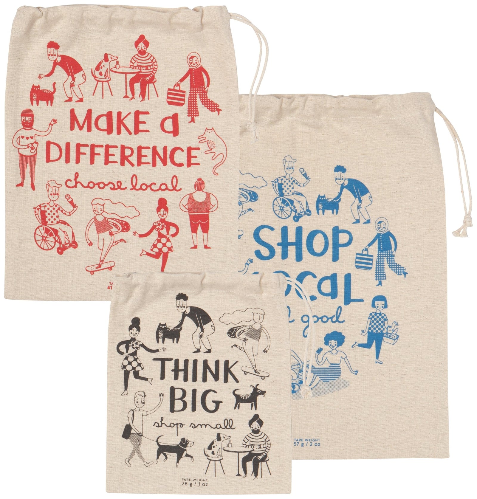 Shop Local Produce Bags Set