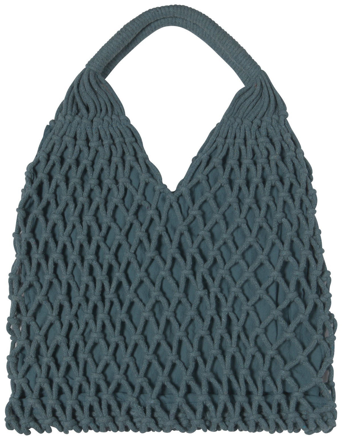 Macrame Tote Bag - Lagoon