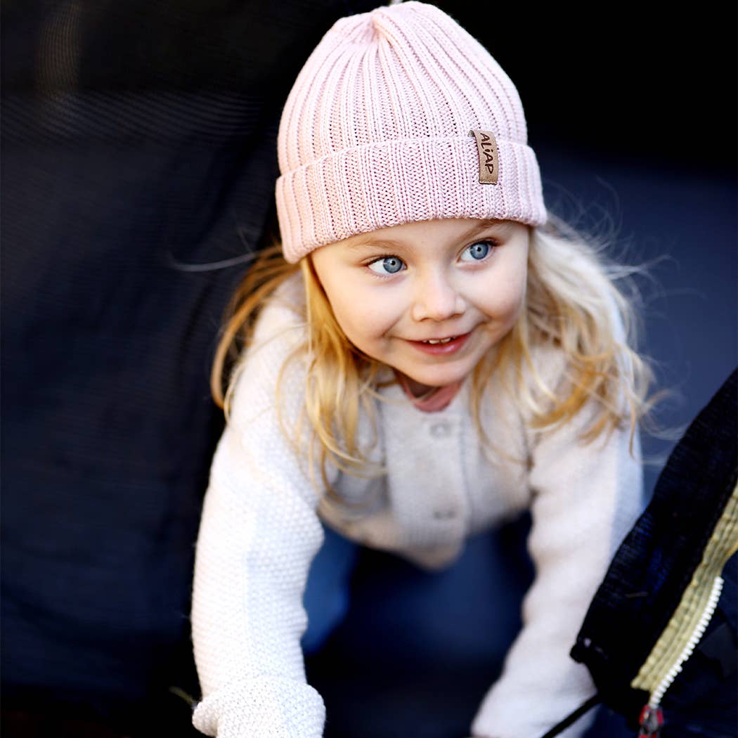 Baby Merino Wool Beanie - Cream / 0-12 months