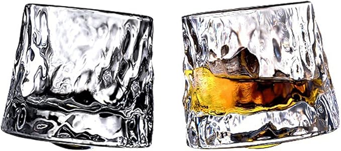 Rolling Wobble Whisky Glass Set