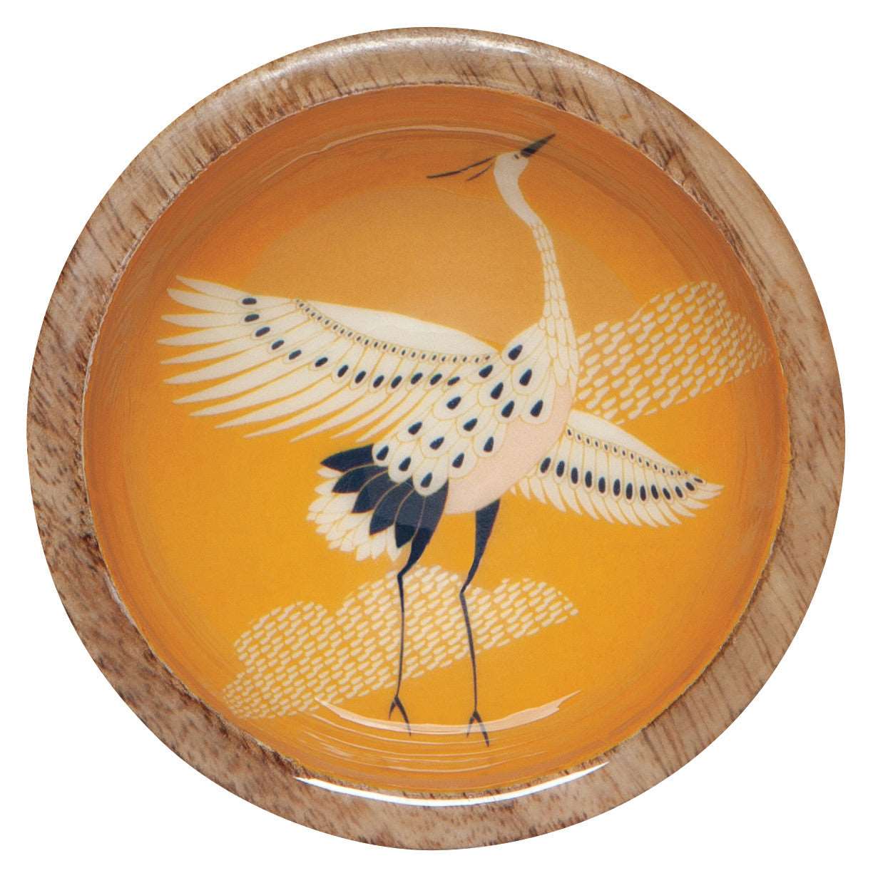 Flight Of Fancy Mango Wood Mini Bowl