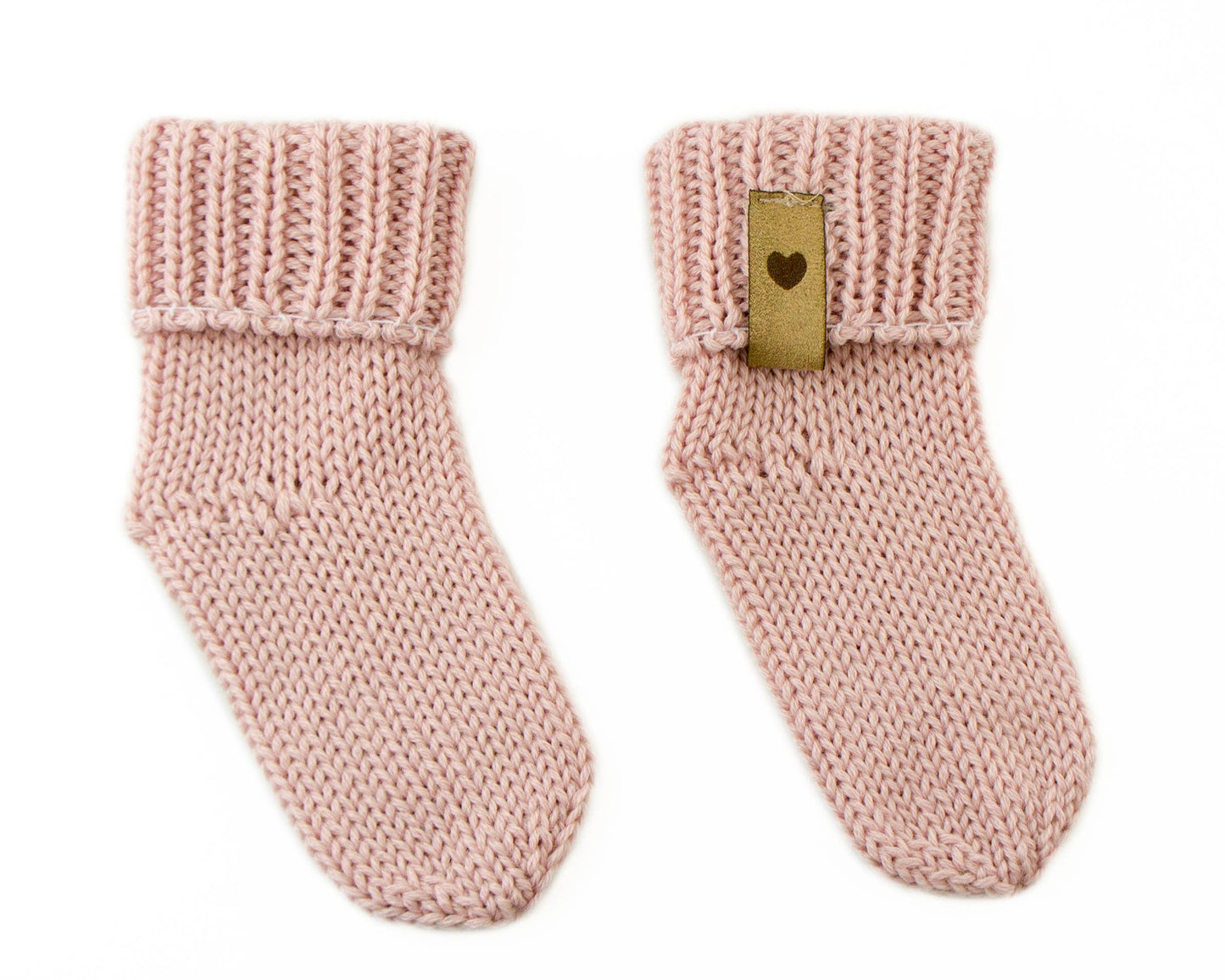 Baby Merino Wool Socks - Pink