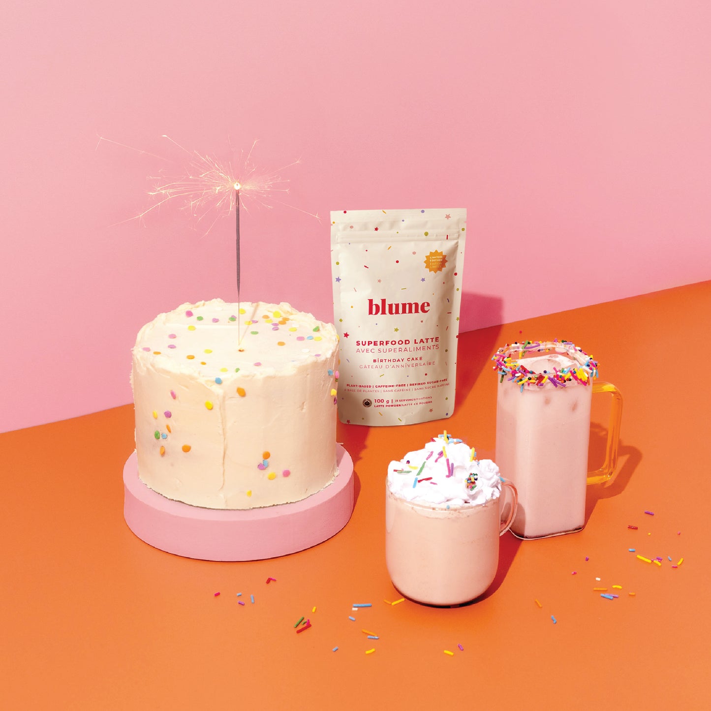 Birthday Cake Superfood Latte Blend