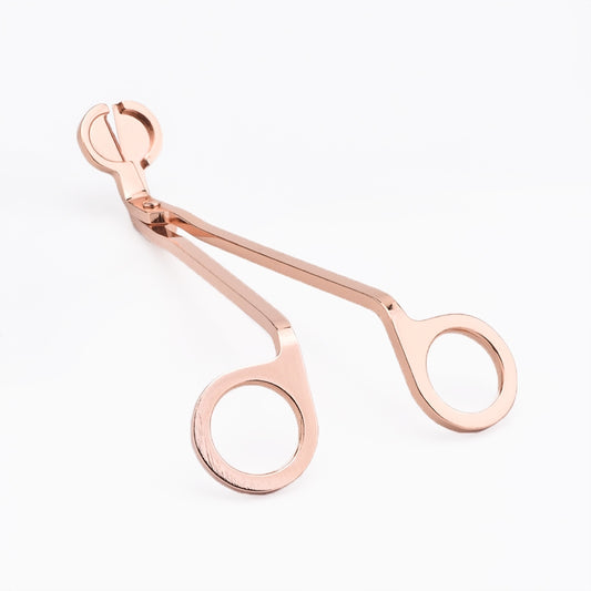 Wick Trimmer - Rose Gold Copper Bell