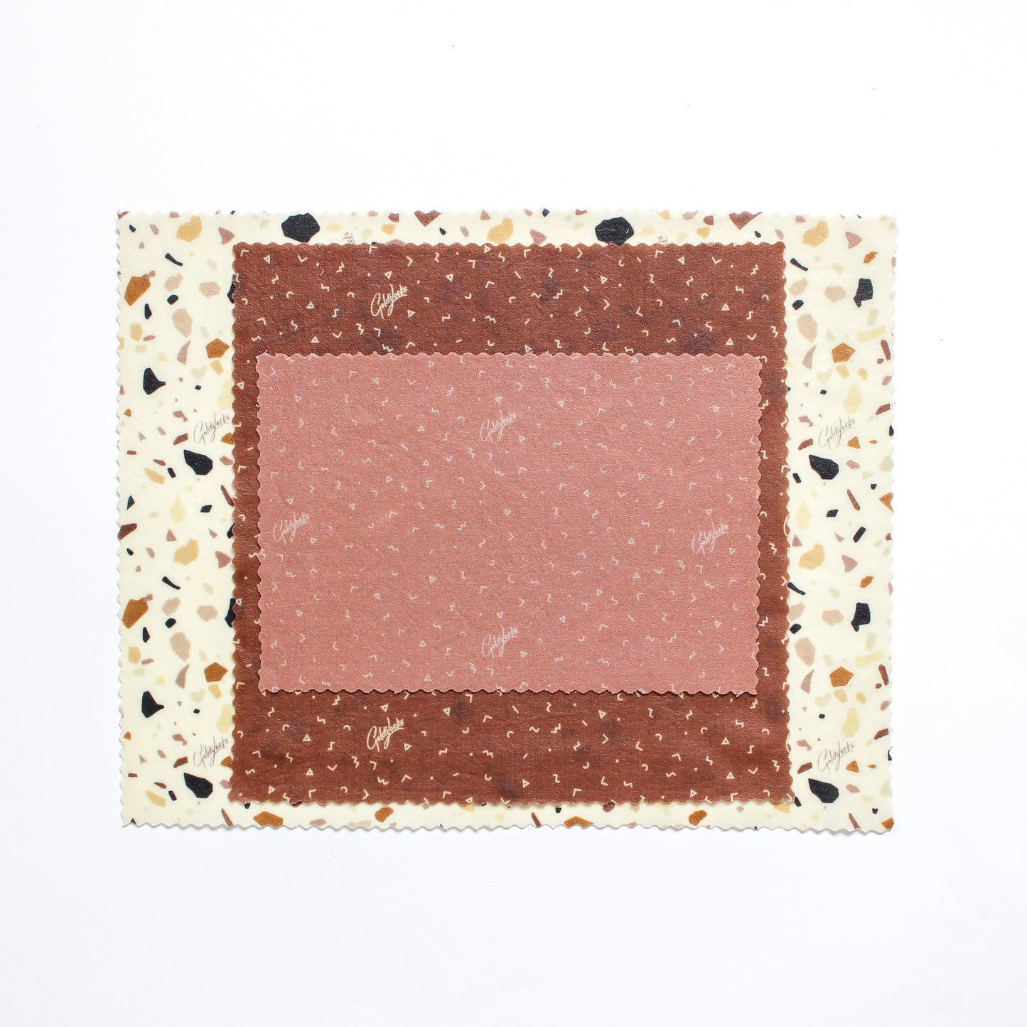 Beeswax Food Wrap Set - Terrazzo