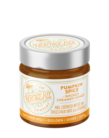 Pumpkin Spice Creamed Honey