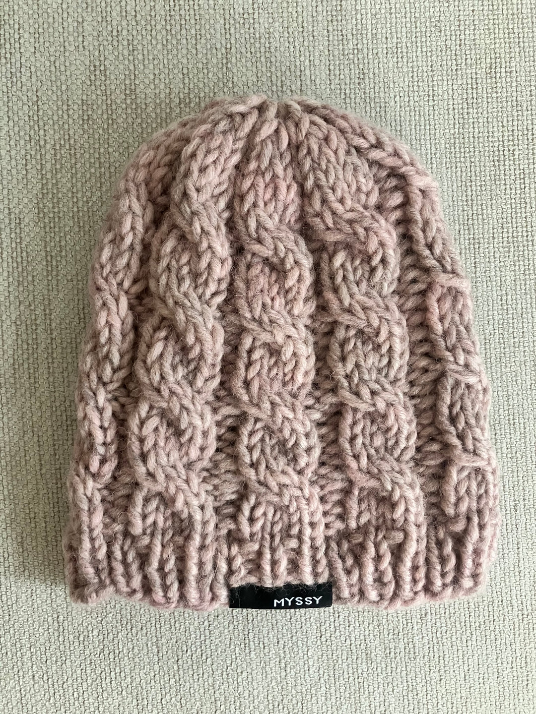 Kable Knit Beanie - Kaiku Orvokki