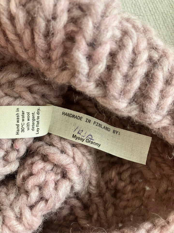 Kable Knit Beanie - Kaiku Orvokki