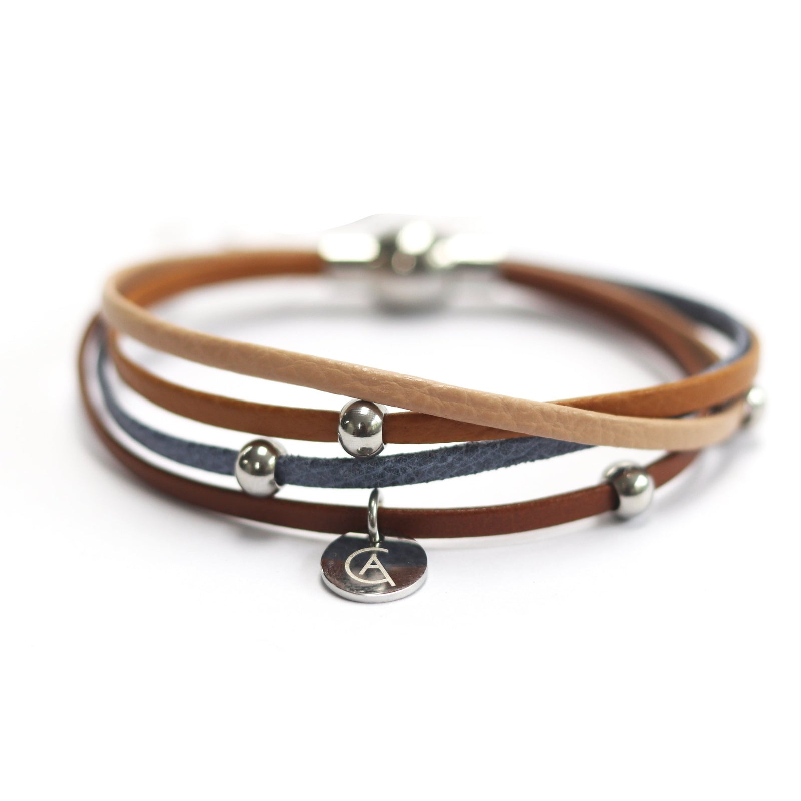 Simply Marbles Bracelet - Jeans