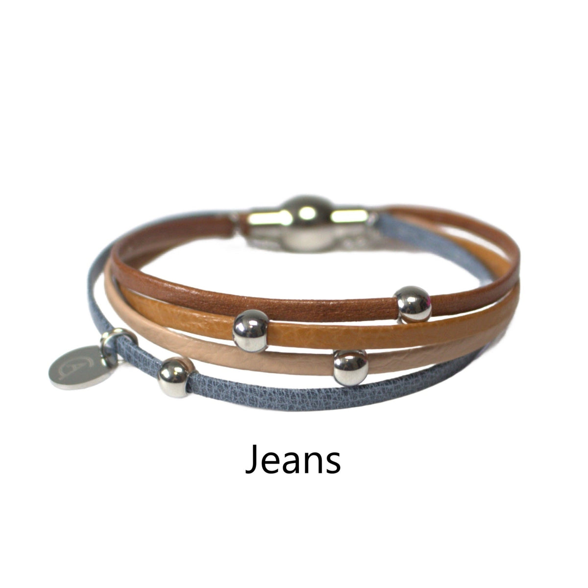 Simply Marbles Bracelet - Jeans
