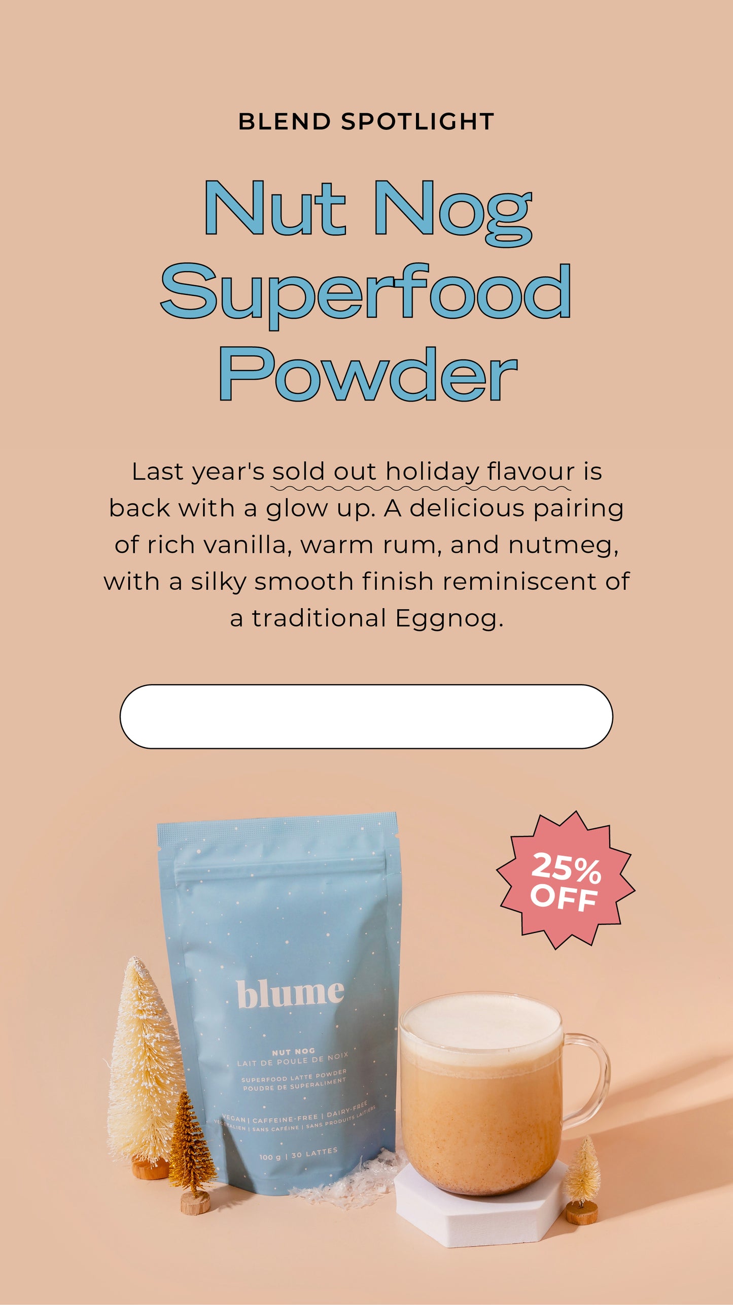 Nut Nog Superfood Latte Blend