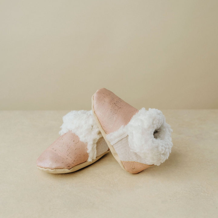 Toddler Cork Bootie - Rose Gold