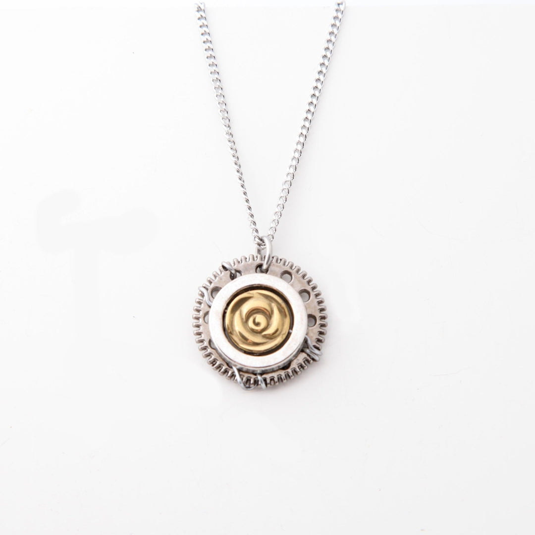 Gear Mini Necklace