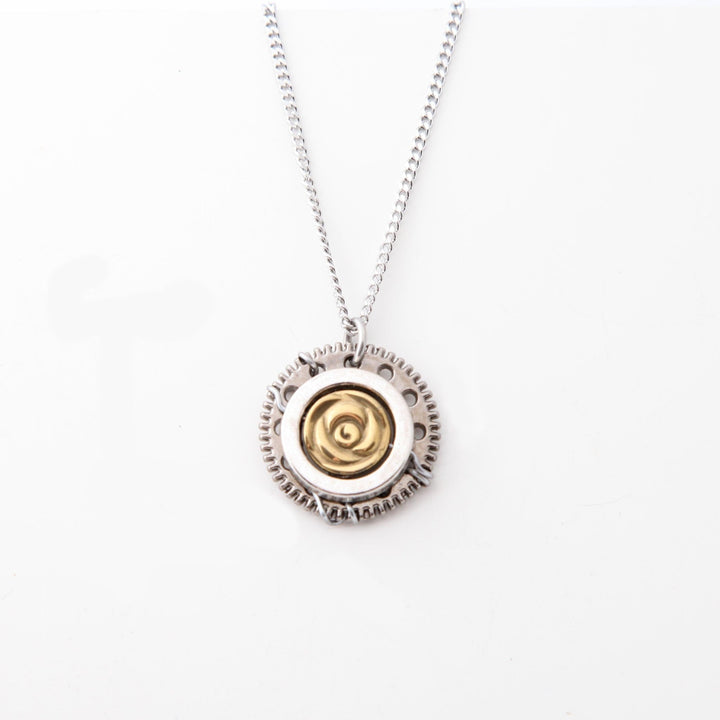 Gear Mini Necklace