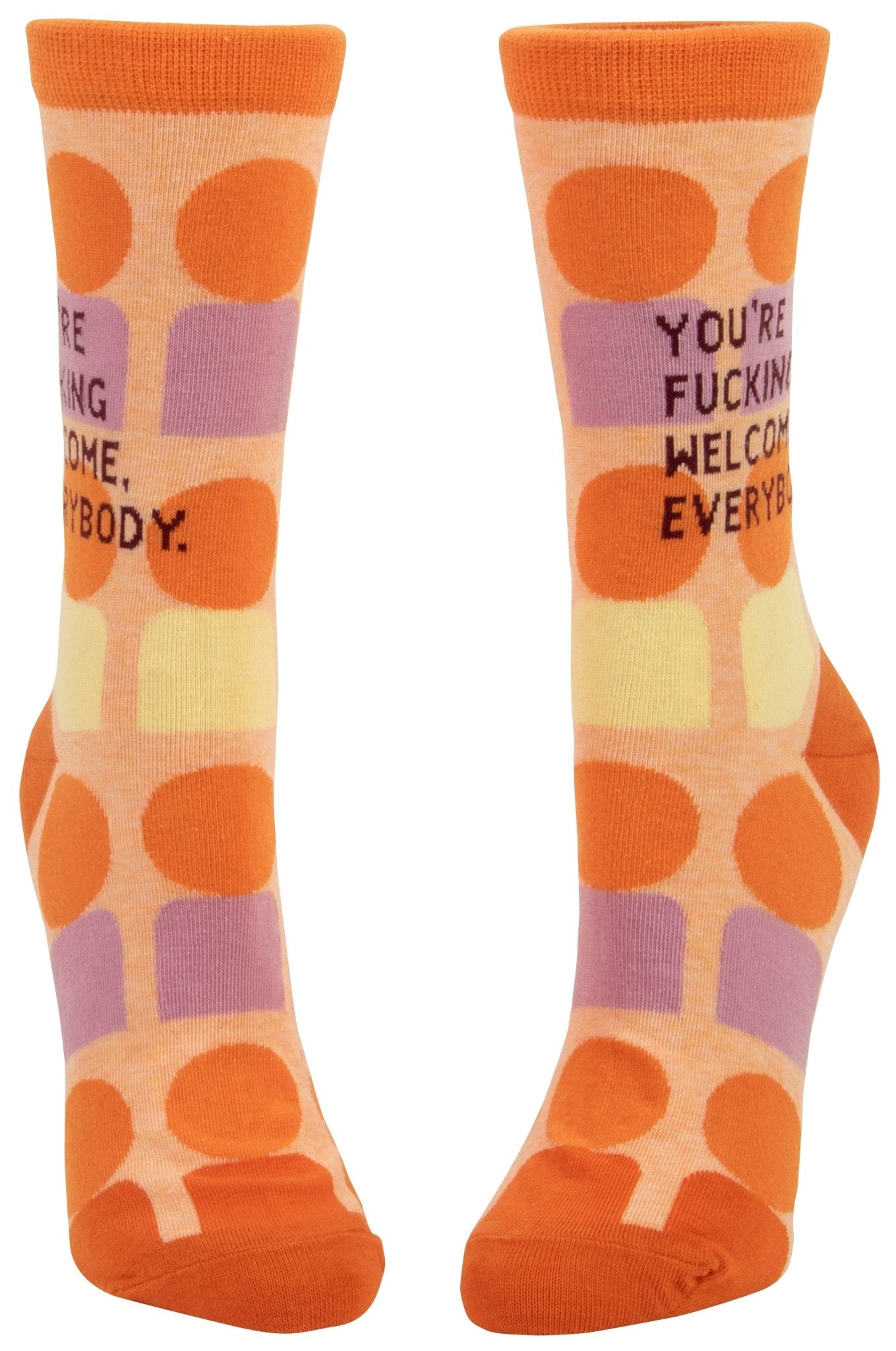 Women's Crew Socks - You're F**ing Welcome