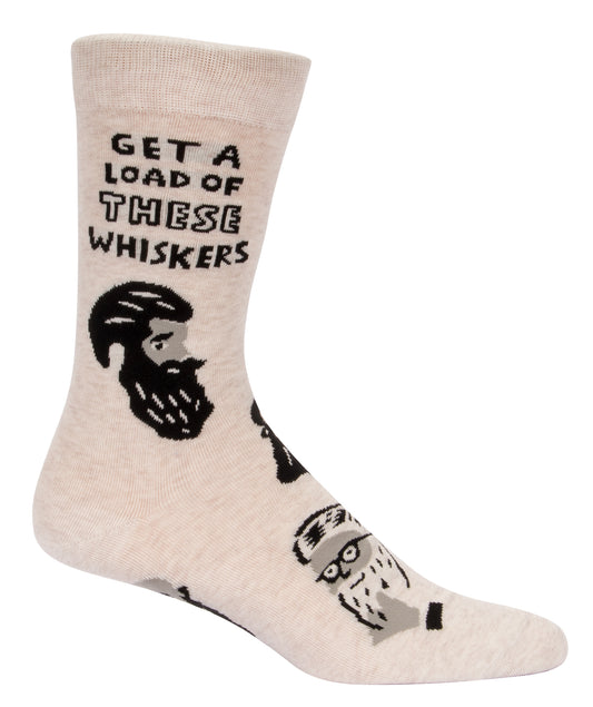 Men's Crew Socks - Whiskers