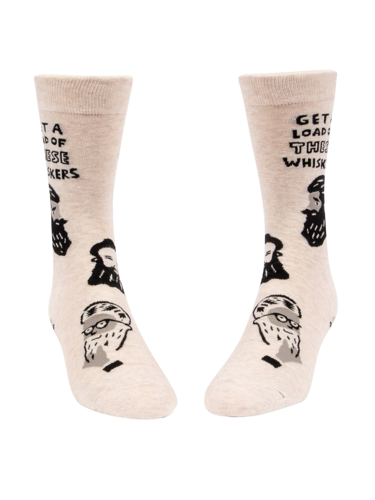 Men's Crew Socks - Whiskers