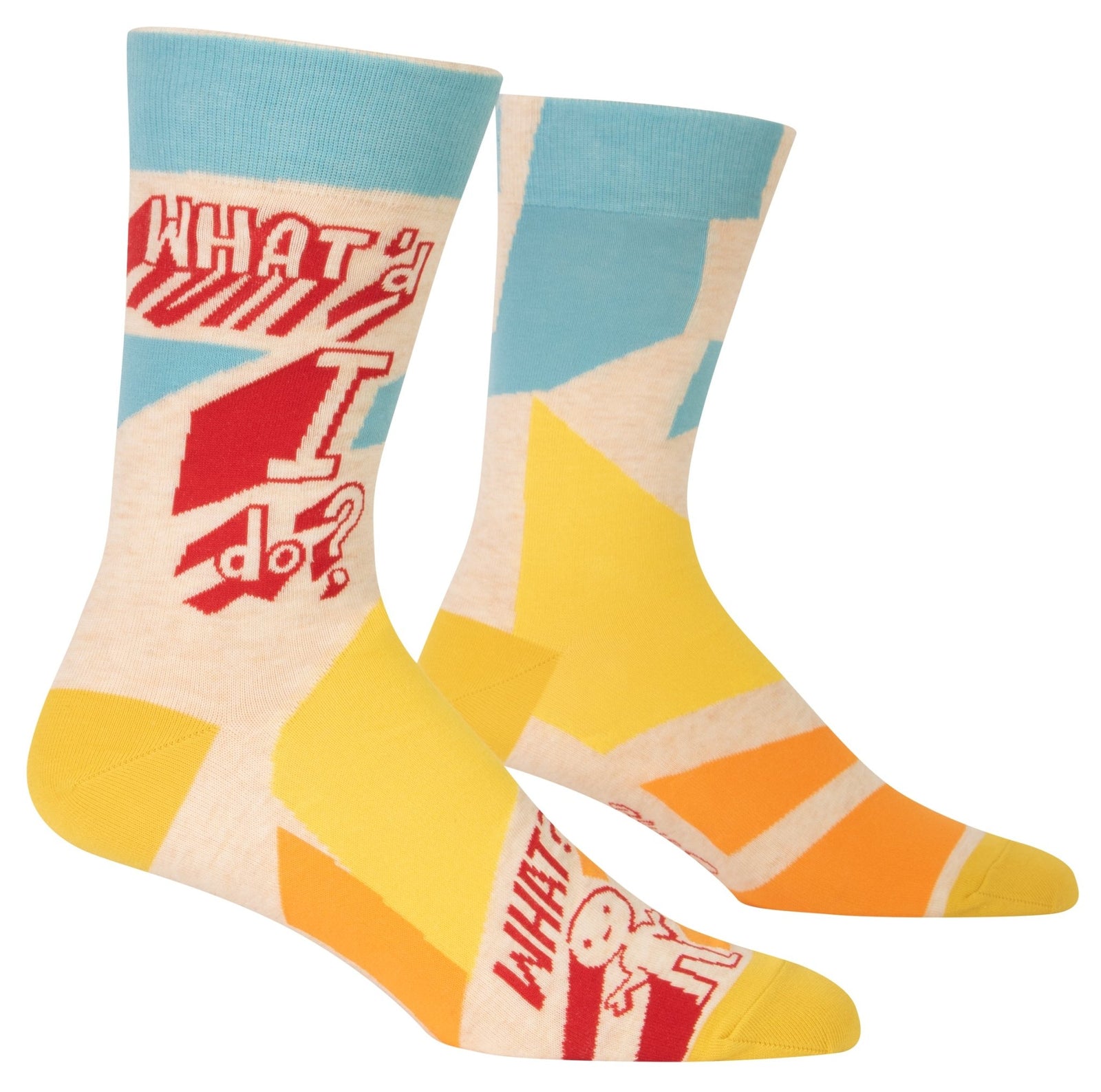 Men's Crew Socks - What'd I Do?