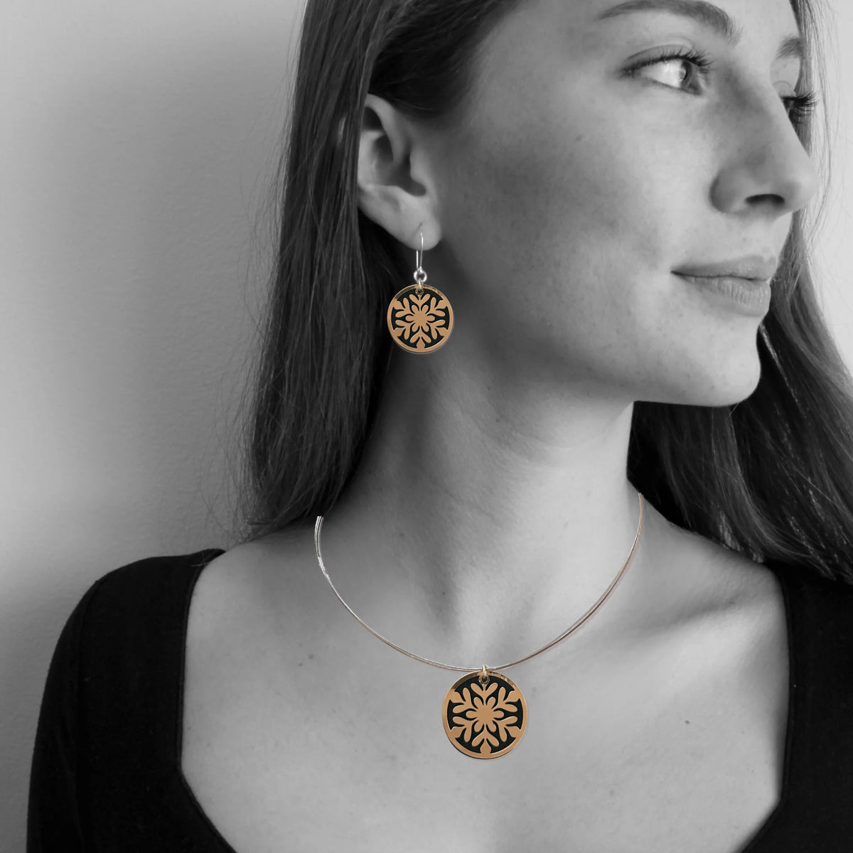 Sophie's Snowflake Necklace