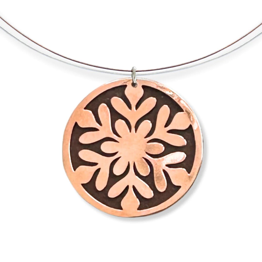 Sophie's Snowflake Necklace