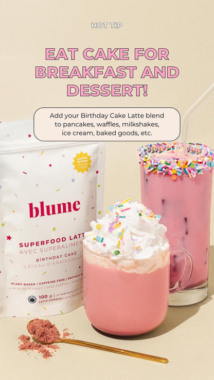 Birthday Cake Superfood Latte Blend