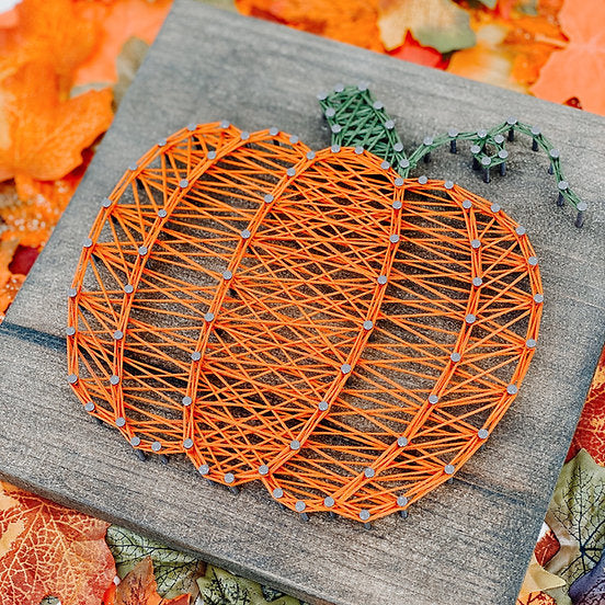 Large String Art Kit - Pumpkin