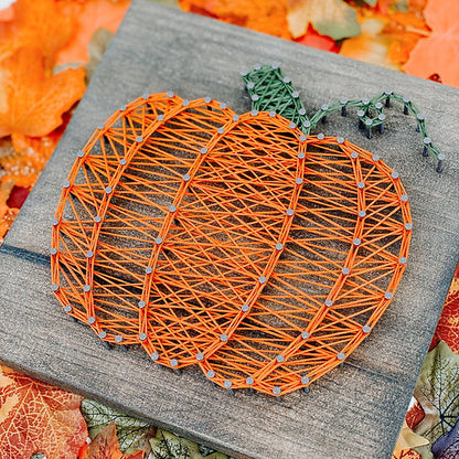 Large String Art Kit - Pumpkin