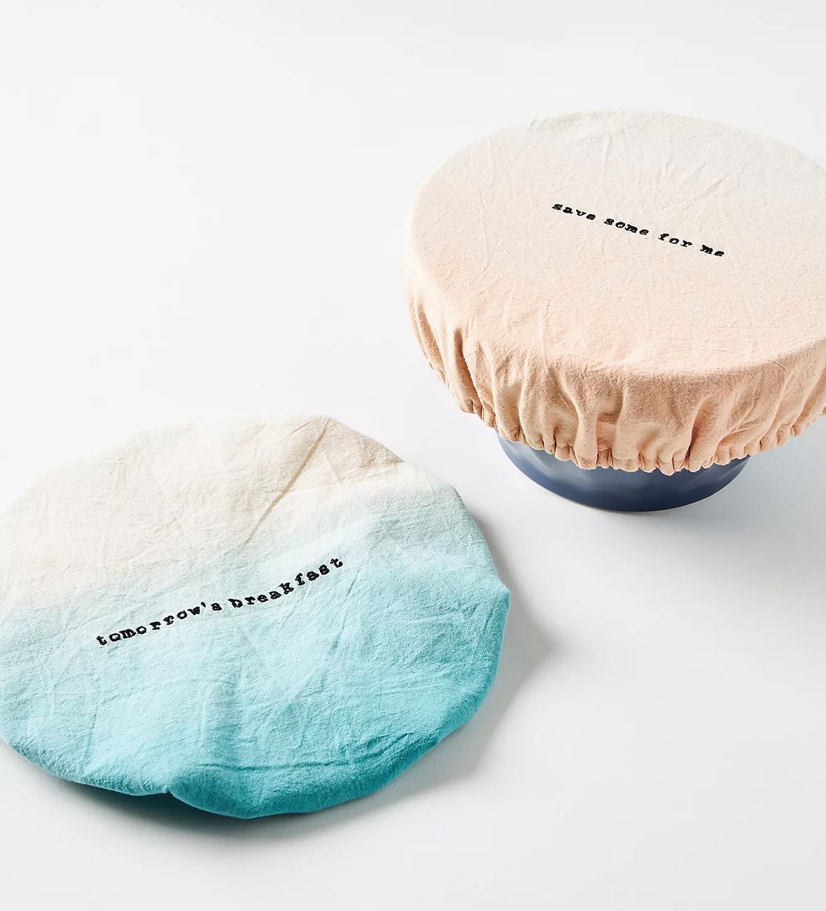 Anthropologie Bowl Cover Set