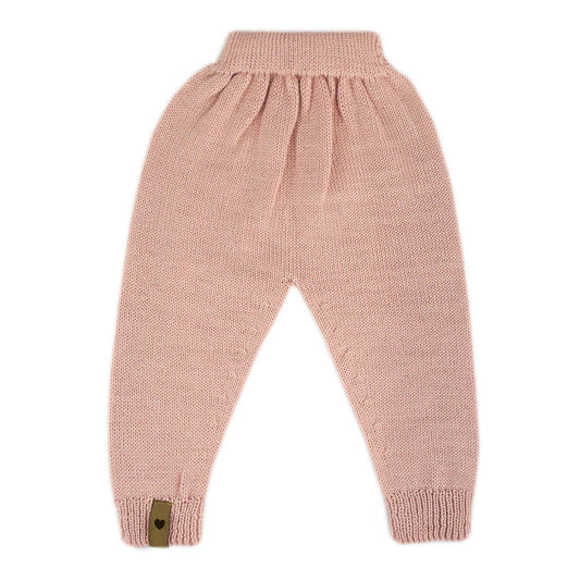 Baby Merino Wool Pants - Pink / 6 months