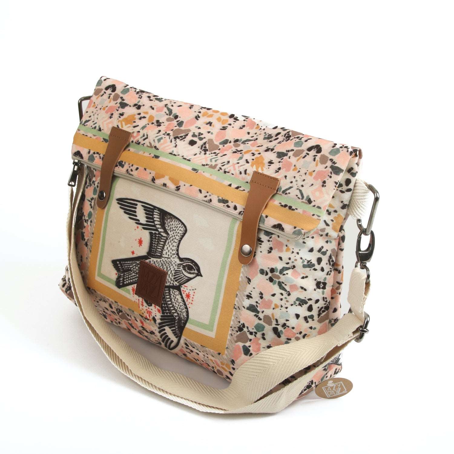 Calliope Love Birds Messenger Bag