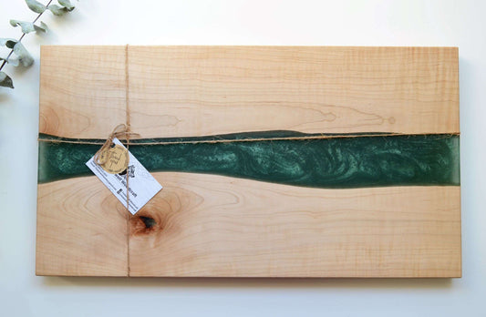 Charcuterie Board - Green Timberwolf Woodcraft