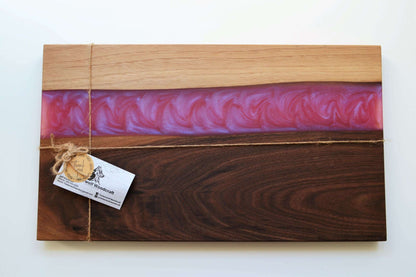 Charcuterie Board - Pink Timberwolf Woodcraft